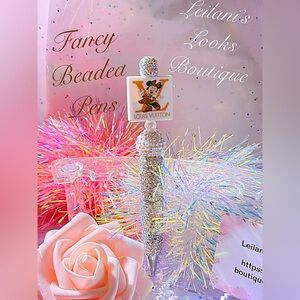 Fancy beaded pen/fancy pen/mickey&Minnie/gifts ideas/rhinestone pen/